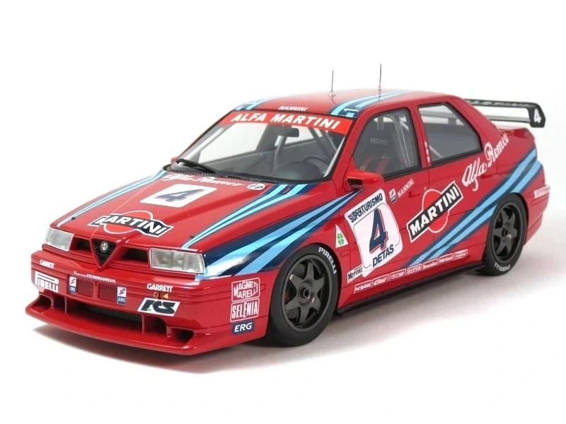 1/18 ALFA ROMEO 155 GTA MARTINI #4 1ST SUPERTURISMO 1992 NANNINI MITICA 100060 - Immagine 1 di 1