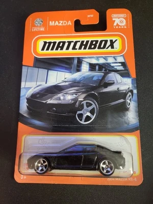 2023 Matchbox 49/100 2004 MAZDA RX-8 Black New Near Mint - Image 1 of 2