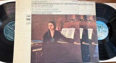JEANNE-MARIE DARRE - FOURESTIER / SAINT-SAENS the 5  piano concertos  / PATHE - Image 1 of 2