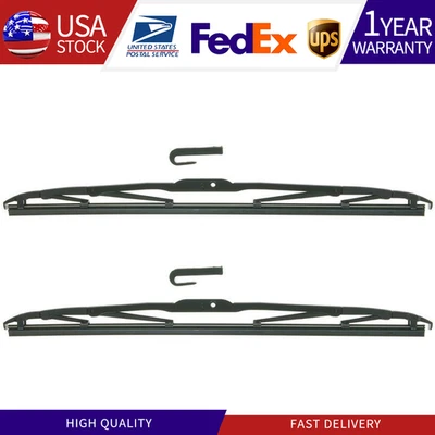 Fits Chevrolet C20 1975-1986 2X ANCO Front Windshield Wiper Blades - Image 1 of 4