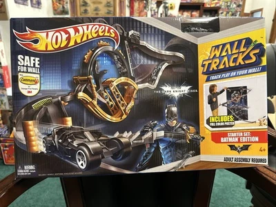 Hot Wheels Wall Tracks Starter Set – Batman Dark Knight Edition Brand New Sealed - Image 1 of 4
