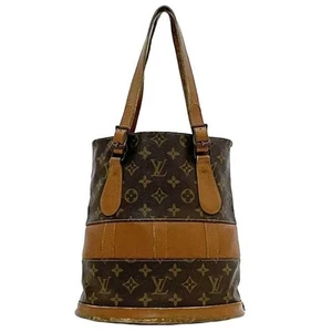 Louis Vuitton Tasche Bucket PM ec-23388 Braun Monogram T42238 USA Canvas Leder - Bild 1 von 10
