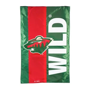 Minnesota Wild, Embellish Reg Flag,15sf4363 - Picture 1 of 2