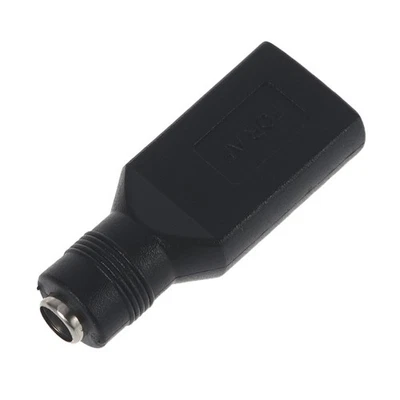 USB 2.0 A Female to for 5.5x2.1mm Barrels Plugs Power Adapter for Female - Image 1 of 4