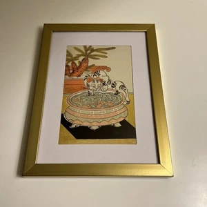 Beautiful Japanese print framed - Picture 1 of 2