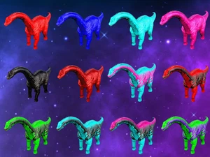 PVE Brontosaurus TOP STATS 1960 Arca cuerpo a cuerpo supervivencia ascendida - Imagen 1 de 4