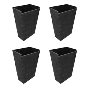 Paquete de 4 bolsillos de estacas de remolque estilo fleming para remolque de plataforma plana con manga de soldadura - Imagen 1 de 8