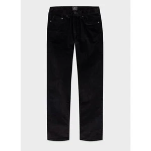Paul Smith Herren schwarz Cordhose, konische Passform, Größe 33R - Bild 1 von 8