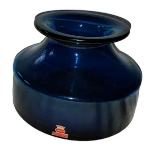 Mid Century Skruf Rauchblau Dose Bengt Edenfalk 60er Jahre Skandinavisch Schweden - Bild 1 von 4