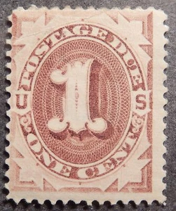 Scott #J 1, neuwertiger Originalgummi (HH) - Bild 1 von 2