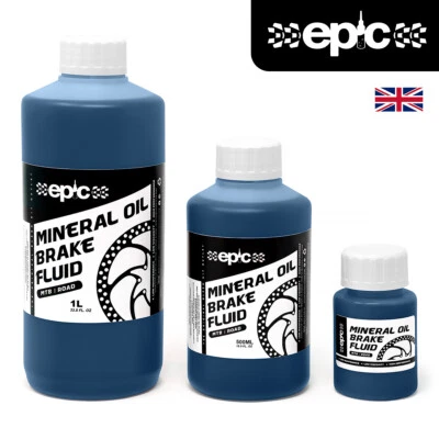 Epic Olio Minerale Fluido Freni per Freni Magura | 50ml, 100ml, 500ml, 1 Litro (1L) - Immagine 1 di 4