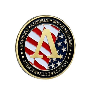 Commemorative Challenge Collection Coin Army LOYATY DUTY RESPECT Gift Veterans - Picture 1 of 7