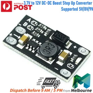 3.7V to 12V DC-DC Boost Step Up Converter Support 5V/8V/9V AU Stock - Picture 1 of 3