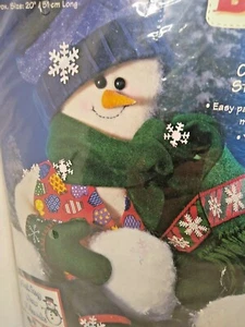 Dimensions Bean Buddies Snowy Friend Maker Kit Artesanal Invierno Nieve Snowman #62170 - Imagen 1 de 5