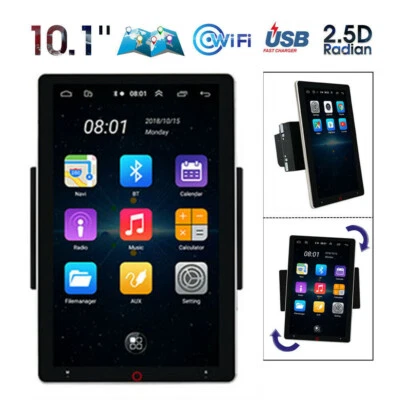 10.1" Car Android 11.0 Touch Screen Stereo GPS Radio WIFI USB Player Double 2DIN - Image 1 of 4