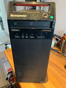 Lenovo ThinkCentre Edge 71 PC W10 Pro 120GB SSD 320GB HDD DVDRW SD Card Slot DVi - Picture 1 of 24