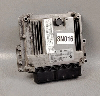 2014 2018 JEEP GRAND CHEROKEE RAM 1500 3.0D ENGINE CONTROL MODULE ECM 0281030158 - Image 1 of 4