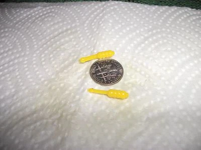 200-3/4"-CRAPPIE-PANFISH-GRUBS-JIGS-OLOR-GUSANOS DE PLÁSTICO SUAVE-GUSANOS DE CERA-AGUIJÓN Foto 1 de 4