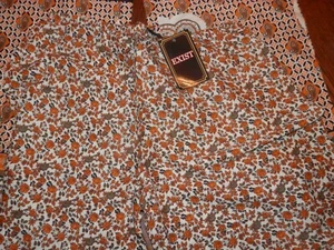 New Exist Light Weight Lounging Pant, Tangerine/Brown, Size Small, With Tags - Picture 1 of 3