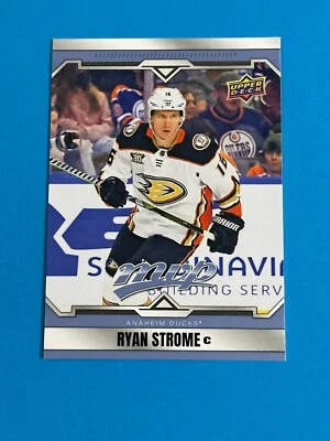 2024-25 Upper Deck MVP Ryan Strome #33 Anaheim Ducks (Q) - Image 1 of 2