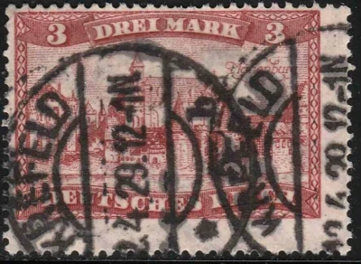 Germany Stamp 1924 SC# 339 3m brn red ' Marienburg Castle ' - Image 1 of 2