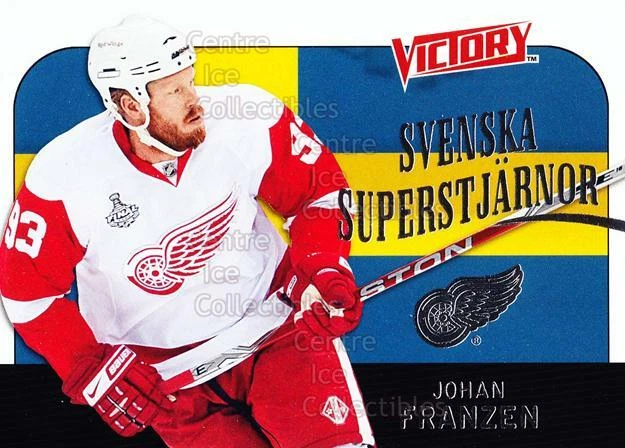 2009-10 Swedish UD Victory Svenska Superstjarnor #20 Johan Franzen - Image 1 of 1