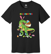 Egg Hunter Dinosaur Shirt, Toddler Easter Shirt, Toddler Easter Eggs Shirt