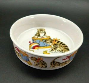 Paw Rum Pum Marlene Moore Marcel Schurman Cat Plato Bowl - Imagen 1 de 12