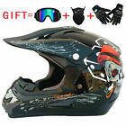 Off-road full face helmet mountain bike helmet motorcycle AM skateboarding 3PCS 