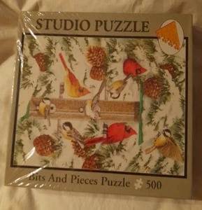 sehr schönes Puzzle aus Amerika "Winter Feeding" 500 Teile, NEU, OVP - Bild 1 von 2