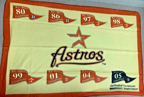 2012 Houston Astros SGA Fleece Stadium Blanket Cover