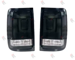 TAIL LIGHT REAR BACK LIGHT (SMOKED TINTED) for VOLKSWAGEN AMAROK 2010 -2022 PAIR - Picture 1 of 3