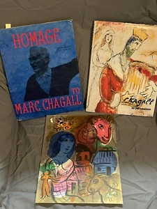 1965 Chagall “Antilopa Passengers” Original Lithograph w/Orig Book & Bonus Book - Picture 1 of 12