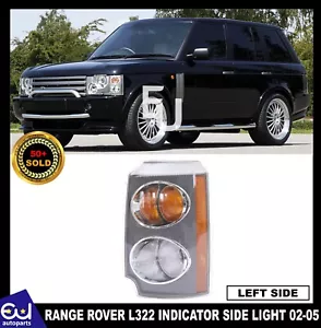 FRONT SIDE INDICATOR LIGHT LAMP ASSY FOR RANGE ROVER L322 LEFT CORNER LH LENS - Picture 1 of 21