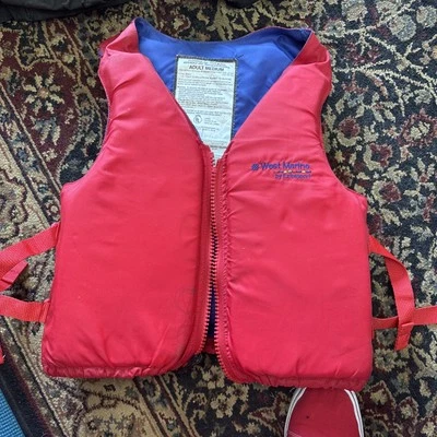 West Marine Life Jacket Adult Medium - Image 1 of 4