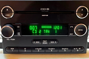 2007 2008 2009 Ford Fusion 6CD Sub Radio Tested - Picture 1 of 13