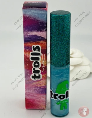 MAC Trolls Lipglass Gloss TWERKQUOISE, New In Box 100% AUTHENTIC - Image 1 of 3