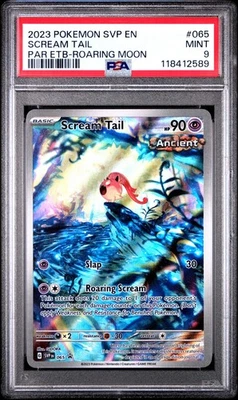 PSA 9 SCREAM TAIL 065 SV: SCARLET & VIOLET PROMO CARDS PARADOX RIFT FA MINT - Image 1 of 2