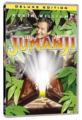 Jumanji (Deluxe Edition) (DVD) robin williams bonnie hunt joe johnston - Image 1 of 2