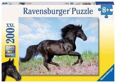 Ravensburger 12803 7 - Black Stallion Puzzle Super, 200 Pezzi, Cartone MzYG - Immagine 1 di 2