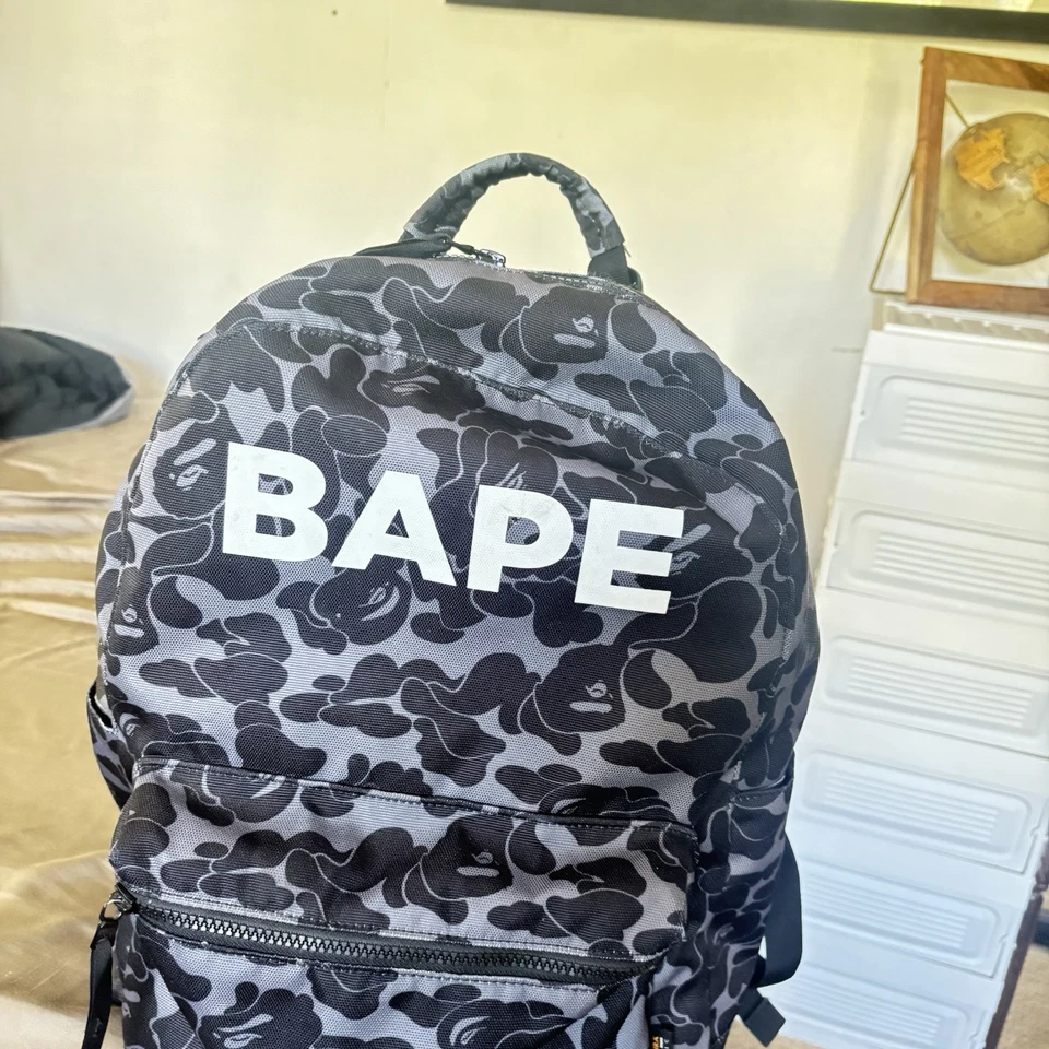 Mochila Bape Abc Cordura Foto 1 de 4