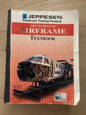 A&P Technician Airframe Study Guide by Sanderson, Jeppesen - Image 1 of 4