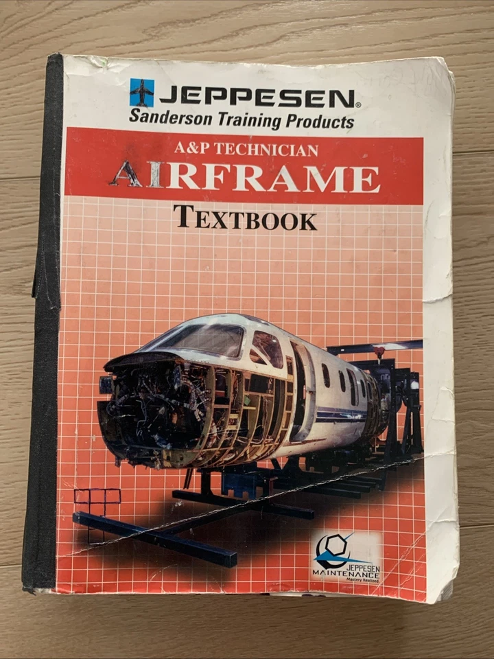A&P Technician Airframe Study Guide by Sanderson, Jeppesen Foto 1 de 4
