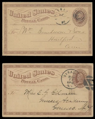 FROM BRADLEY HORTON - 2 USED UX3 CARDS; ONE THICH CARD STOCK, ONE THIN - Image 1 of 2