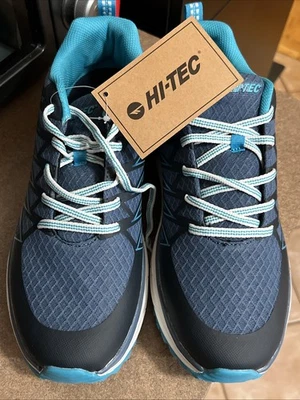 Nuevas Zapatillas Sin Caja Hi-Tec Para Hombre Talla 11 EE. UU. - NUEVAS CON ETIQUETAS - Azul Turquesa Foto 1 de 4