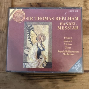 Sir Thomas Beecham ~ Handel Messiah RCA Records Gold Seal 3 CDs Disc Set VTG ‘92 - Picture 1 of 4