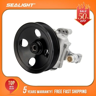 Bomba de direção hidráulica com polia 215326 para Mercedes-Benz S430 01-06 S500 00-06 - Imagem 1 de 4