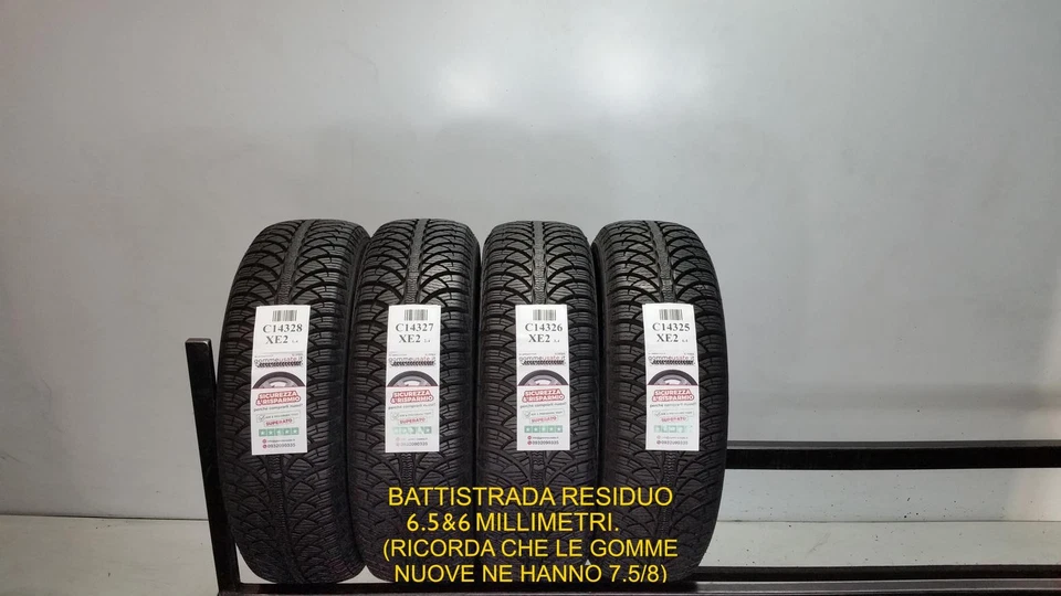 GOMME USATE  TERMICHE 165/60R15 77T FULDA KRISTALL MONTERO 3 PNEUMATICI C14328 - Bild 1 von 1