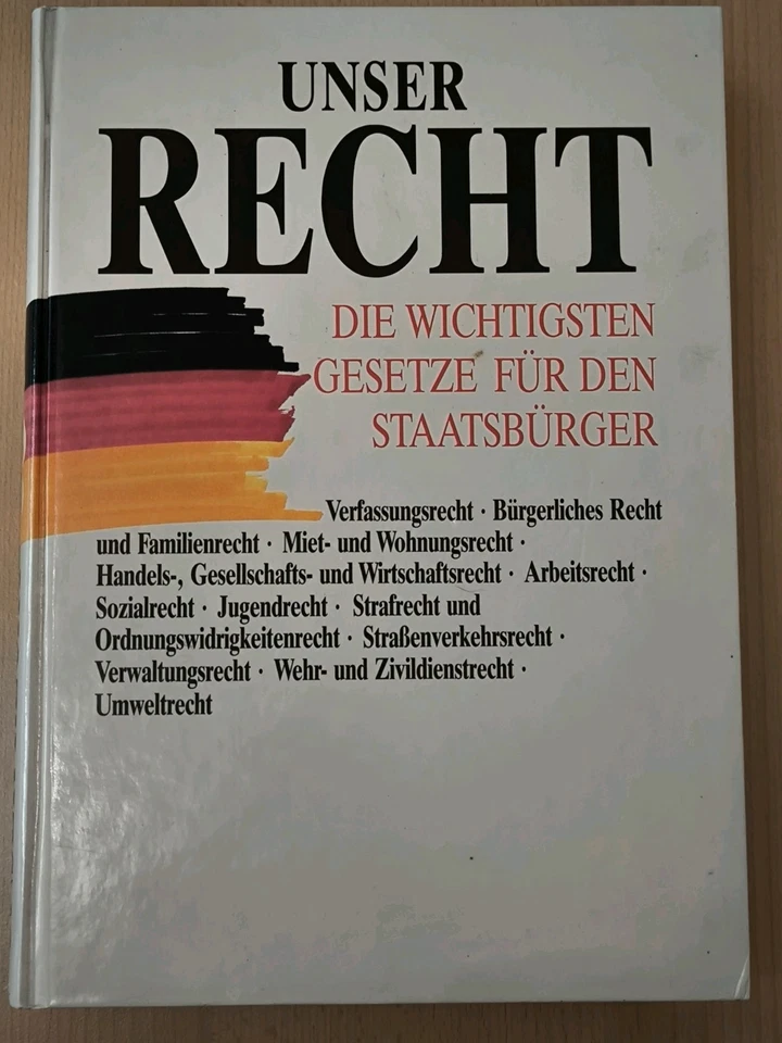 UNSER RECHT - Die wichtigsten Gesetze für den Staatsbürger - Rechtsratgeber - Bild 1 von 1