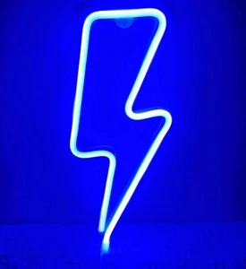 lightning and cloud neon sign - Picture 1 of 2